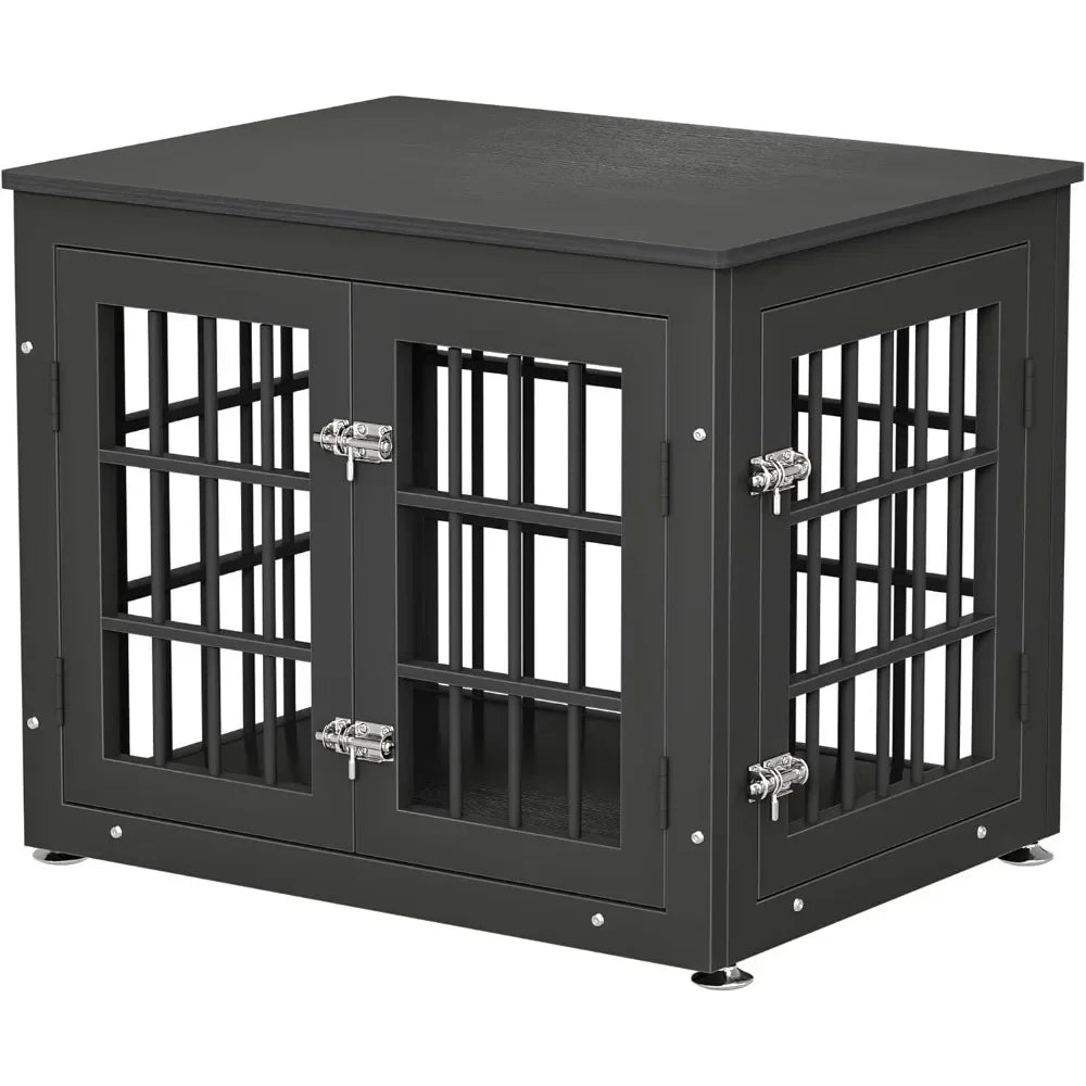 PawHaven- 26" Heavy-Duty Wooden Dog Crate