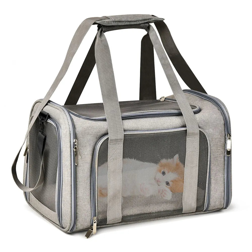Airline-Approved Soft Dog Carrier Bag – Waterproof, Claw-Proof & Travel-Ready - My Fur Baby