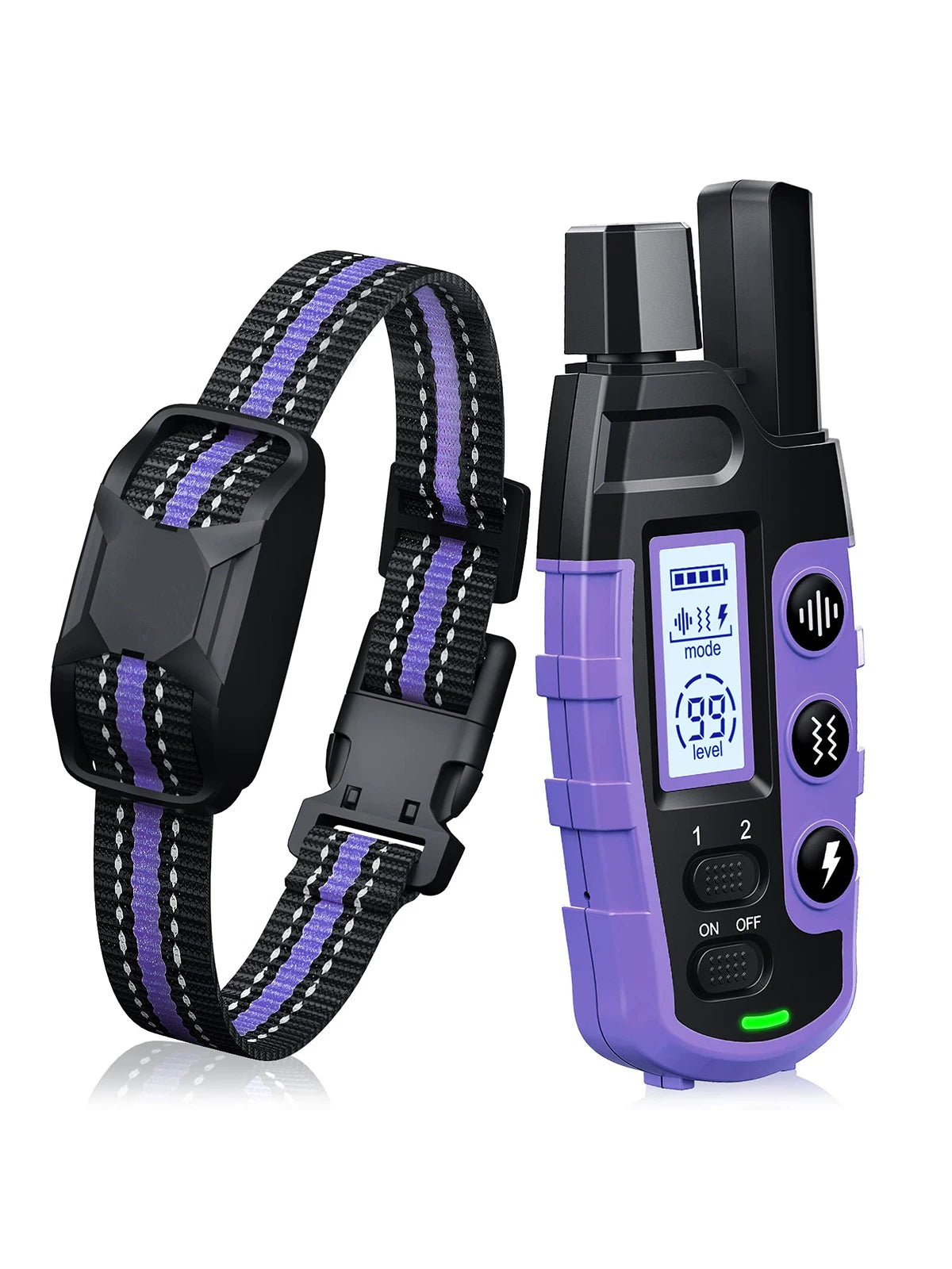 3300Ft Electric Dog Training Collar – Remote Control, Waterproof, Shock & Vibration Modes for Dogs (5–120lbs) - My Fur Baby