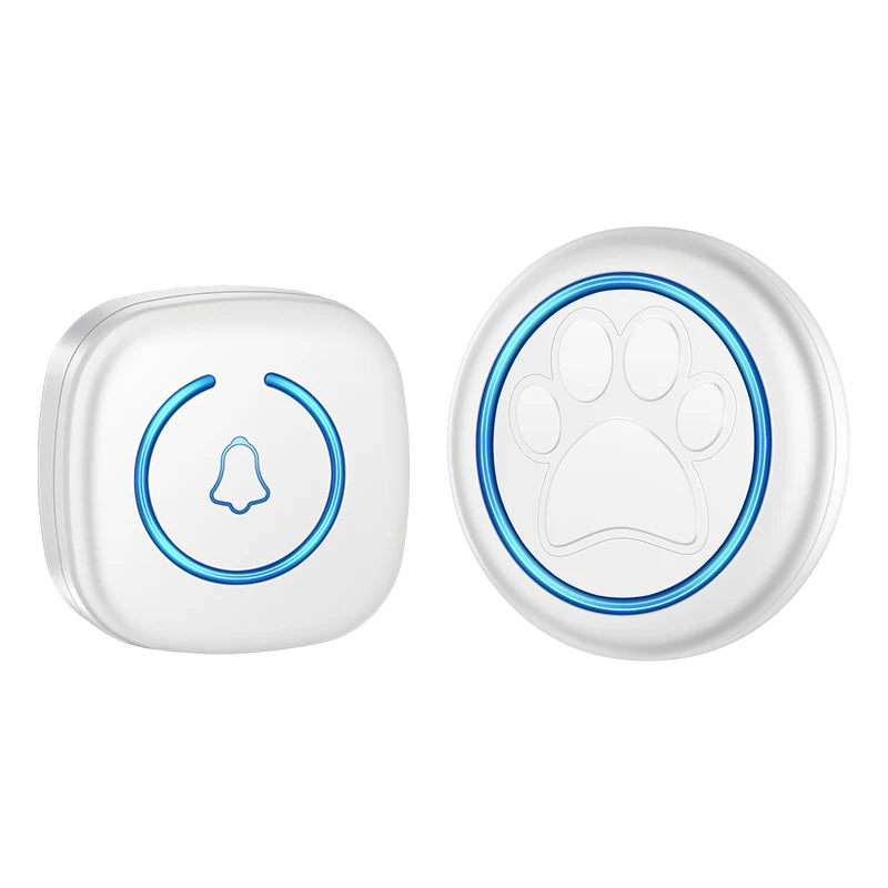 Pet Touch Doorbell for Cats & Dogs – 300M Range, 60 Ringtones, Waterproof Wireless Training Bell - My Fur Baby