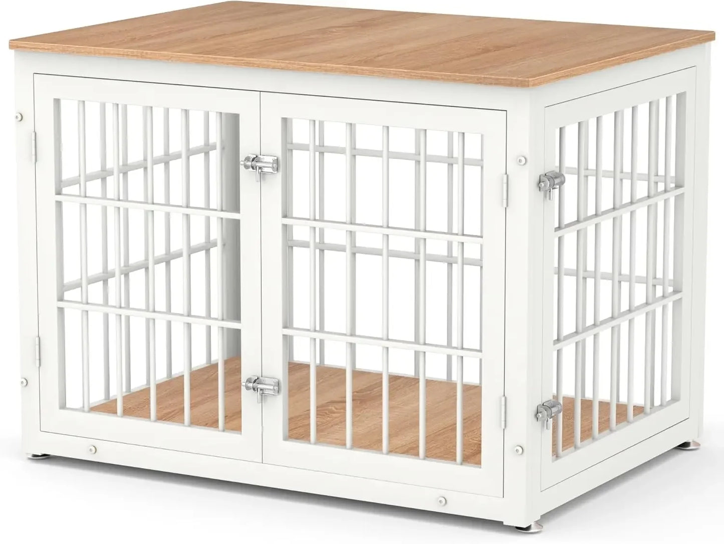 PawHaven- 26" Heavy-Duty Wooden Dog Crate