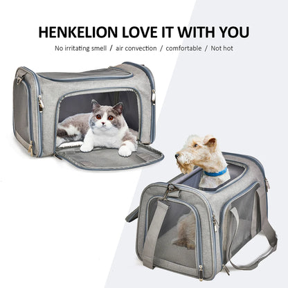 Airline-Approved Soft Dog Carrier Bag – Waterproof, Claw-Proof & Travel-Ready - My Fur Baby