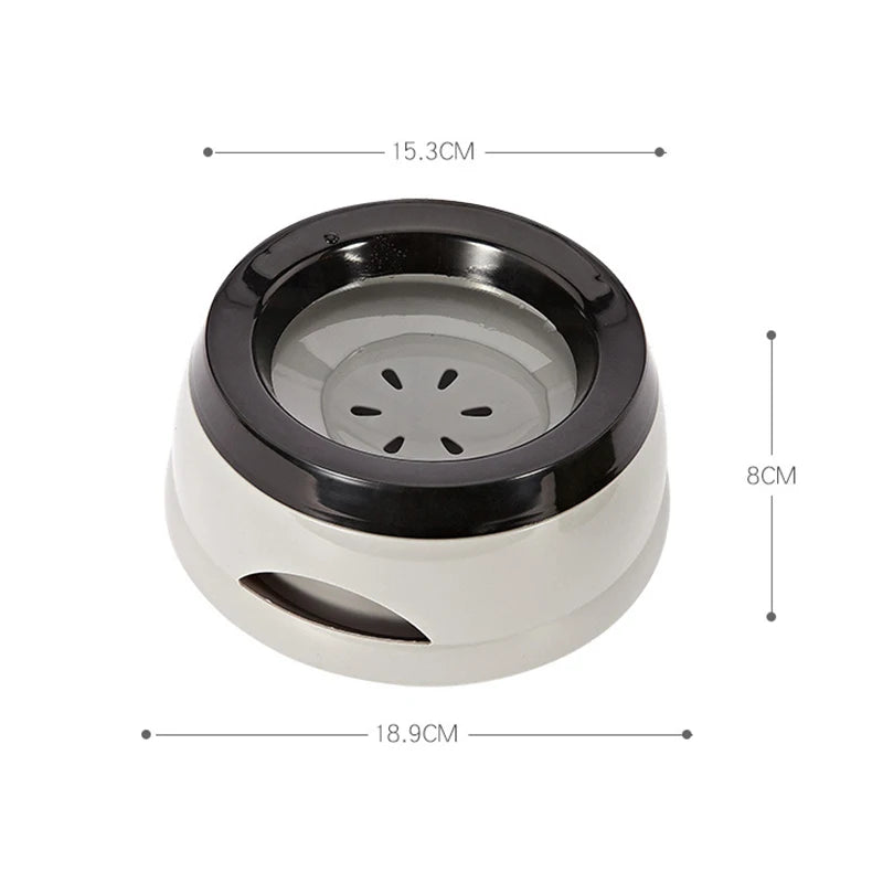 No Spill Pet Water Bowl – Floating Design for Dogs and Cats, 750ML Capacity - My Fur Baby