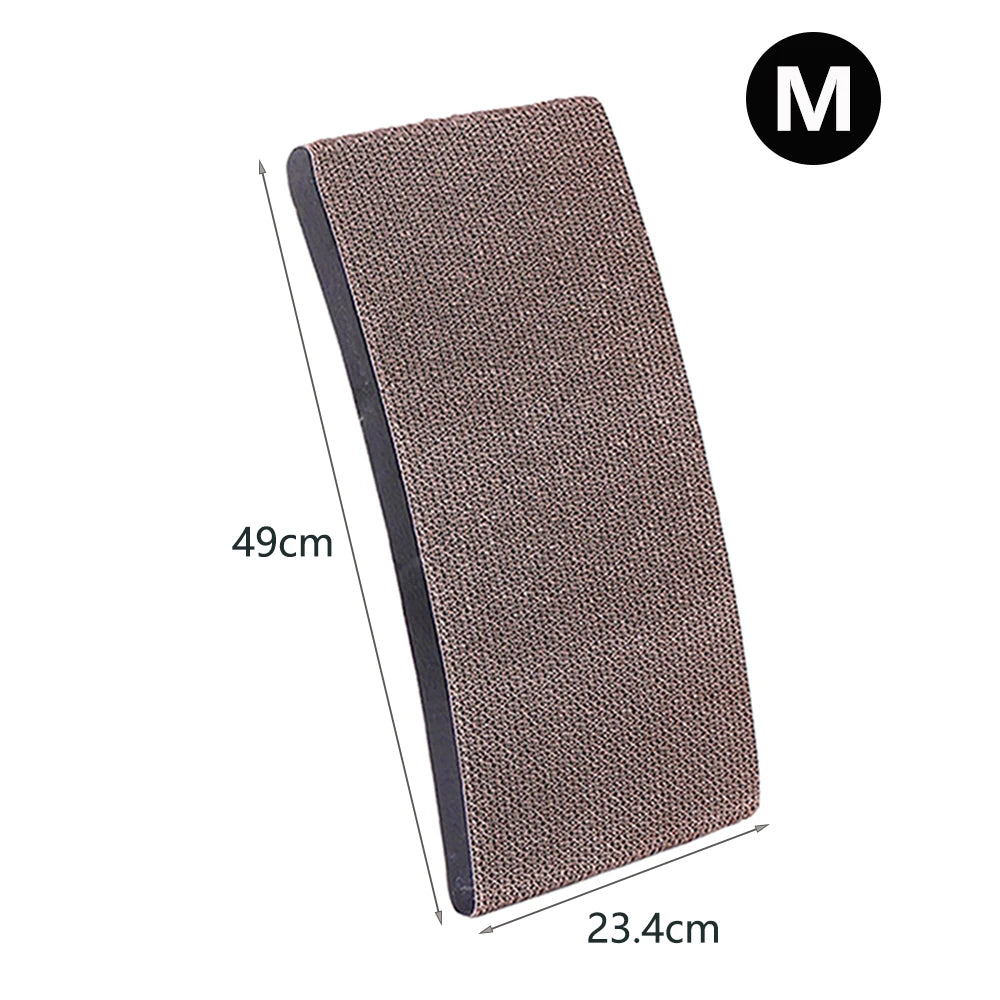 Cat Scratcher Board Wooden Frame – 3-in-1 Detachable Scratching Post and Lounge Bed for Cats - My Fur Baby