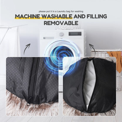 21'' Pet Cat & Dog Soft Semi-Enclosed Nest Bed — Cozy Indoor Resting House for Cats & Small Dogs - My Fur Baby