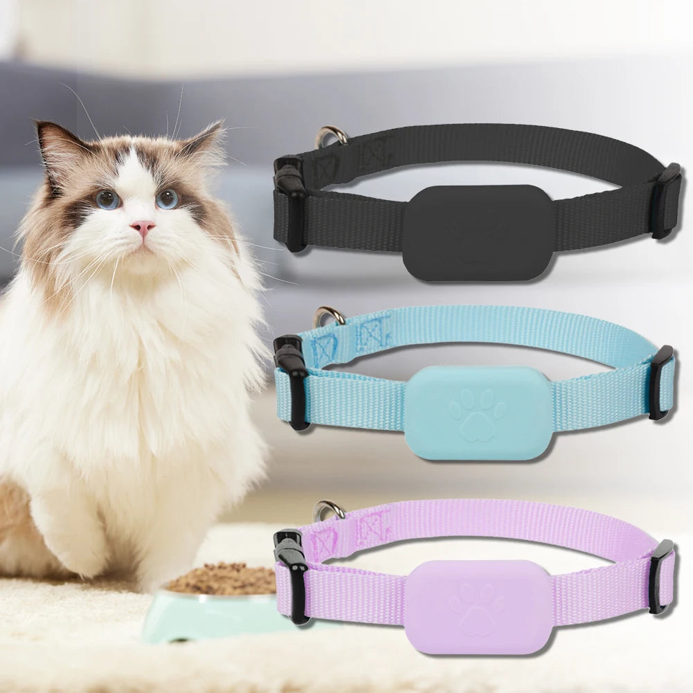 Mini GPS Pet Tracker Collar – Real-Time Tracking for Cats & Dogs - My Fur Baby