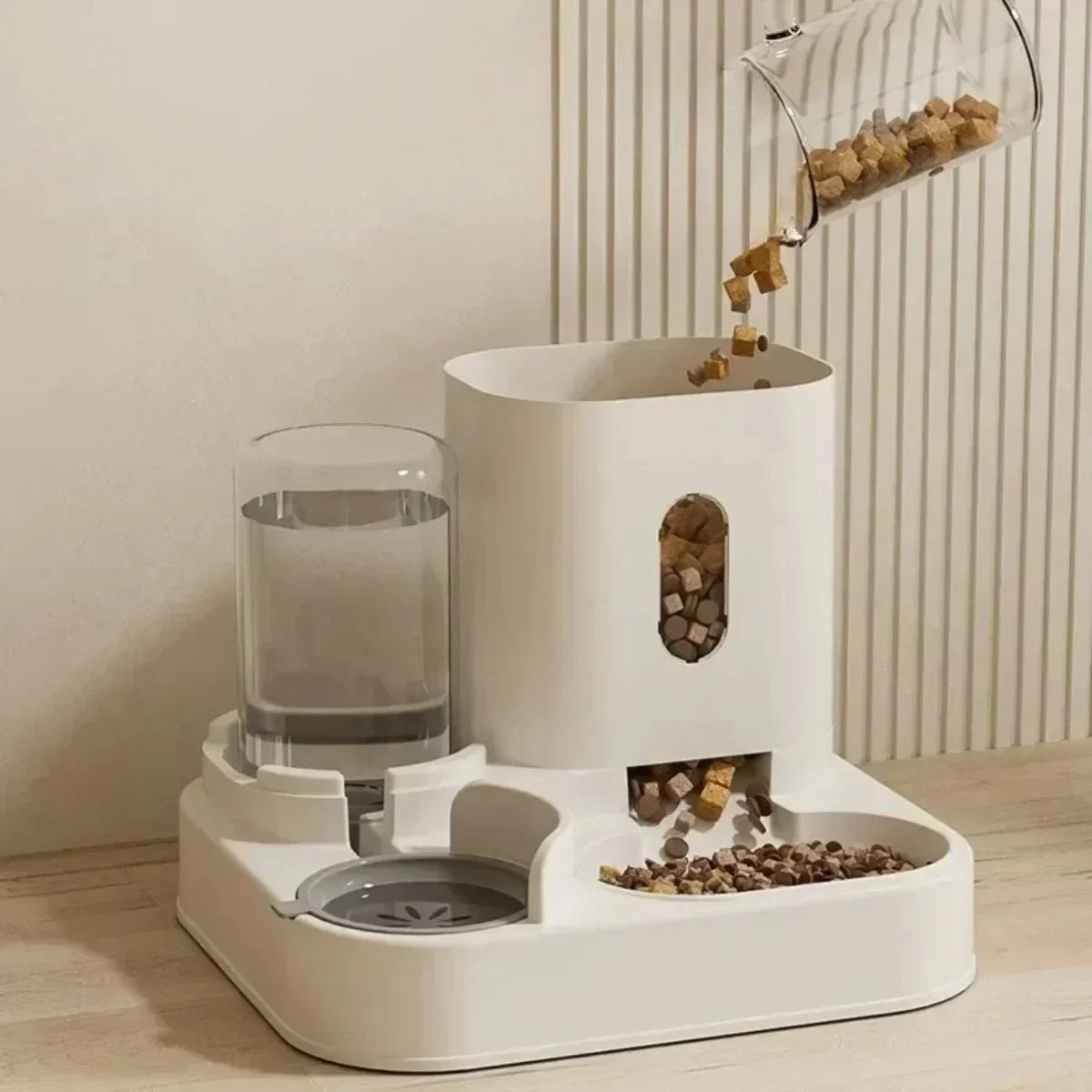 Automatic Pet Feeder and Water Fountain – Hassle-Free Feeding Solution for Cats & Dogs - My Fur Baby