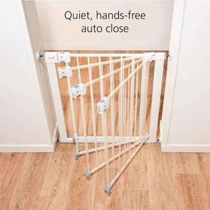 Auto-Close Pressure-Mounted Magnetic Latch Gate – Secure, Quiet, and Easy to Install - My Fur Baby