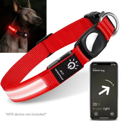GlowTrack -LED Waterproof Dog Collar - My Fur Baby