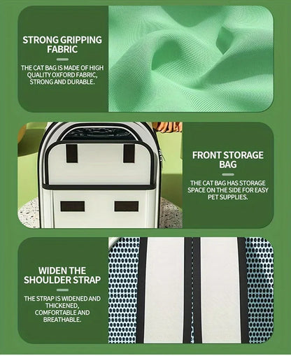 Pet Carrier Space Capsule Backpack - My Fur Baby