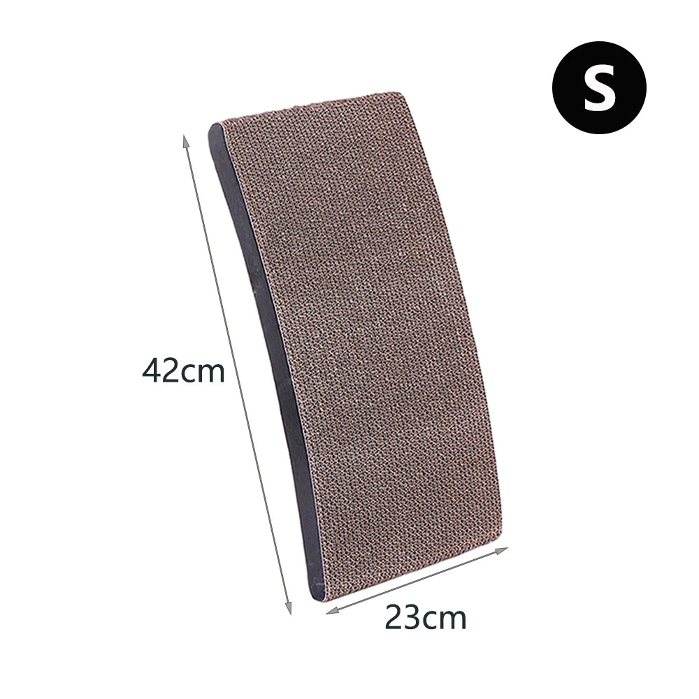 Cat Scratcher Board Wooden Frame – 3-in-1 Detachable Scratching Post and Lounge Bed for Cats - My Fur Baby