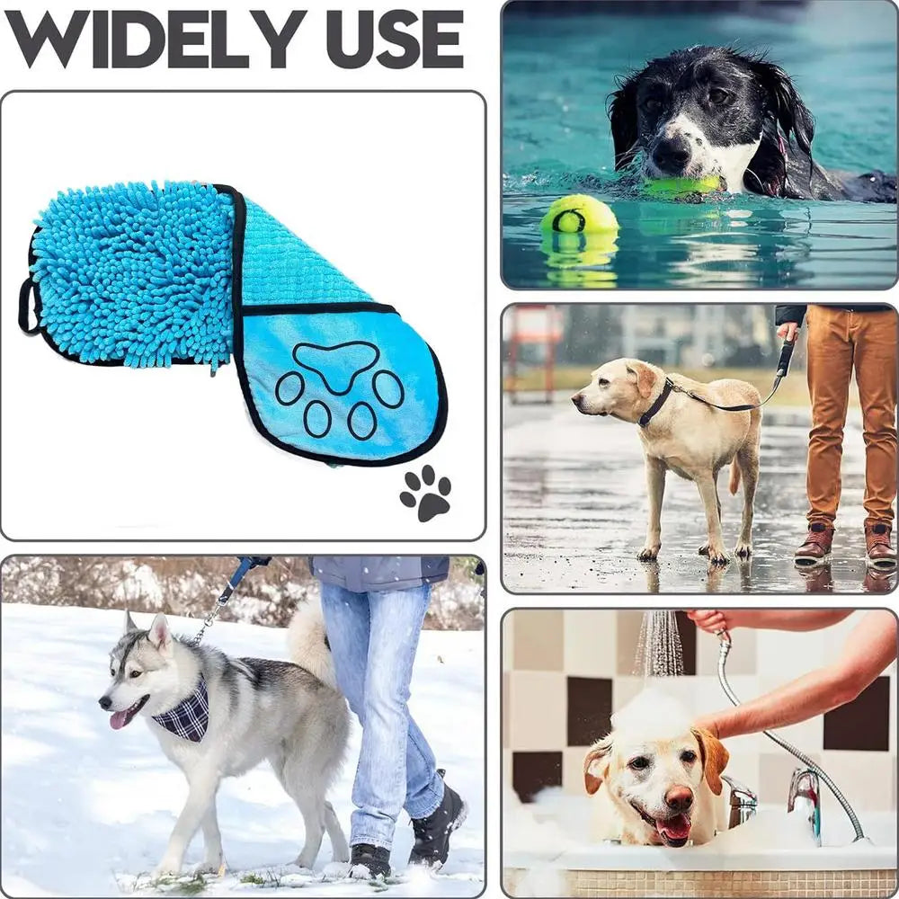 PawDry -Microfiber Quick-Dry Dog Towel - My Fur Baby