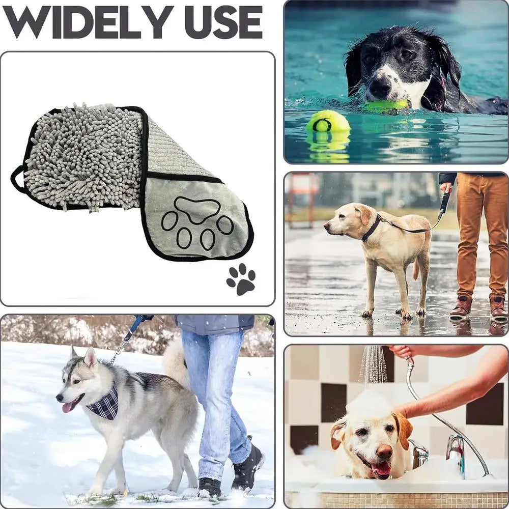 PawDry -Microfiber Quick-Dry Dog Towel - My Fur Baby
