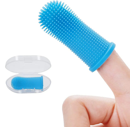 3/1pcs Pet Finger Toothbrush – Soft Silicone Teeth Cleaner for Dogs & Cats - My Fur Baby