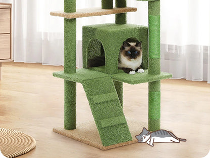 MajesticPaws- XL Cat Tree Tower – Ultimate Lounge for Large Cats - My Fur Baby