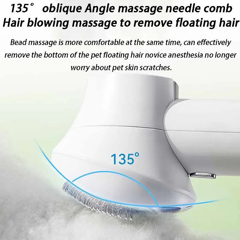 Smart Pet Hair Dryer Comb – 2-in-1 Drying & Grooming Tool for Dogs & Cats - My Fur Baby