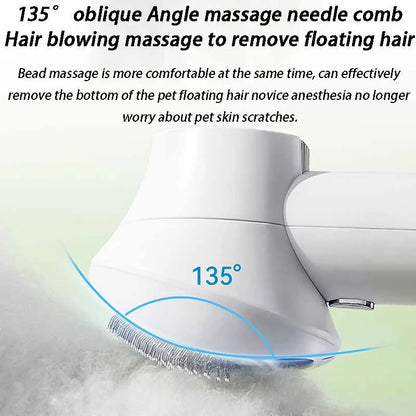 Smart Pet Hair Dryer Comb – 2-in-1 Drying & Grooming Tool for Dogs & Cats - My Fur Baby