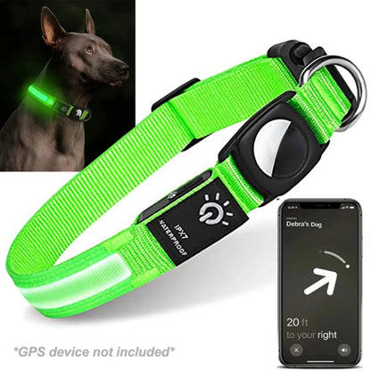 GlowTrack -LED Waterproof Dog Collar - My Fur Baby