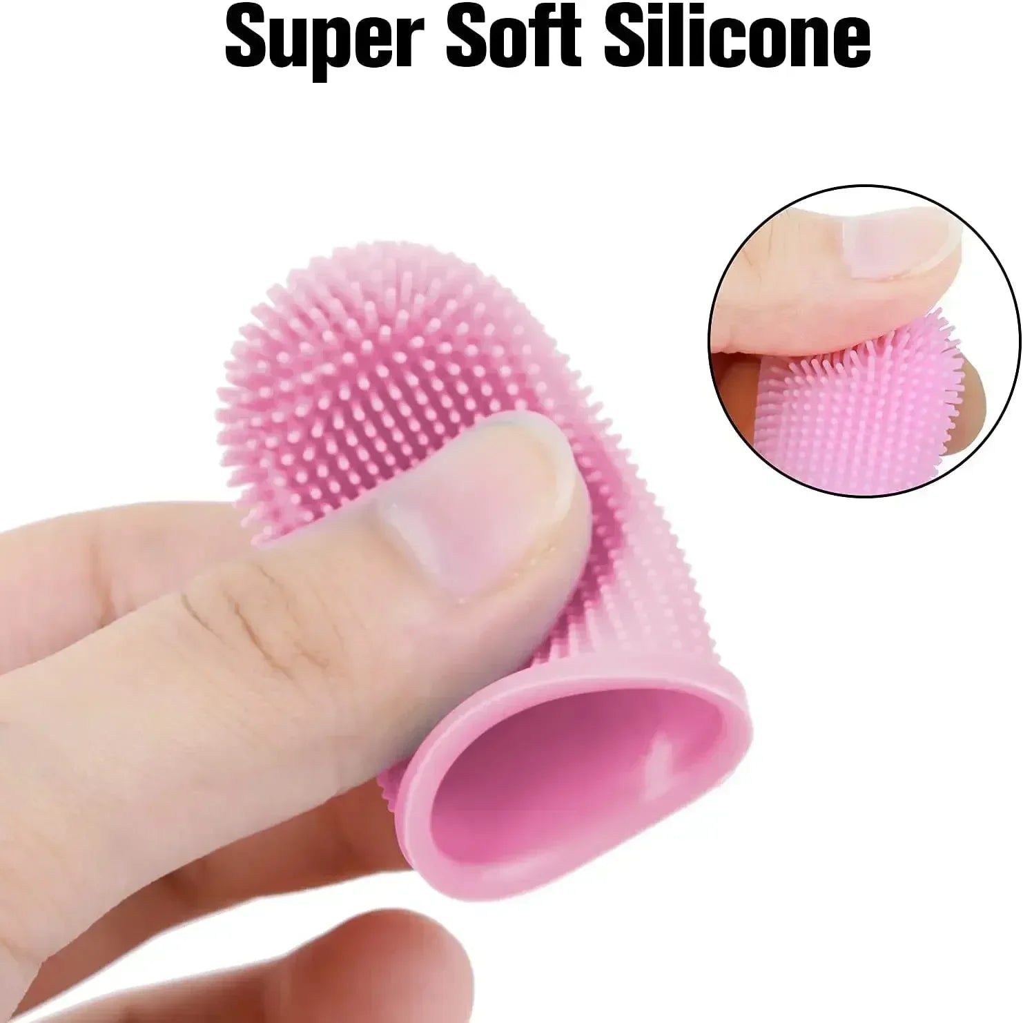 3/1pcs Pet Finger Toothbrush – Soft Silicone Teeth Cleaner for Dogs & Cats - My Fur Baby