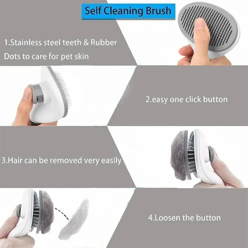 SheddyBuddy Self Cleaning Brush - My Fur Baby