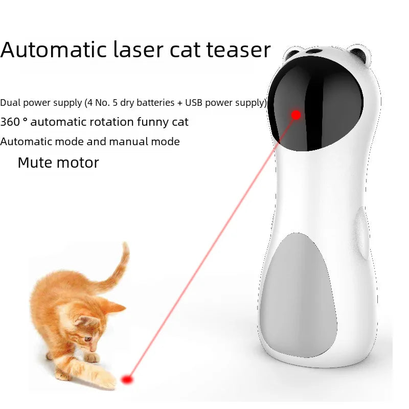 WhiskerChase- Automatic Laser Cat Toy