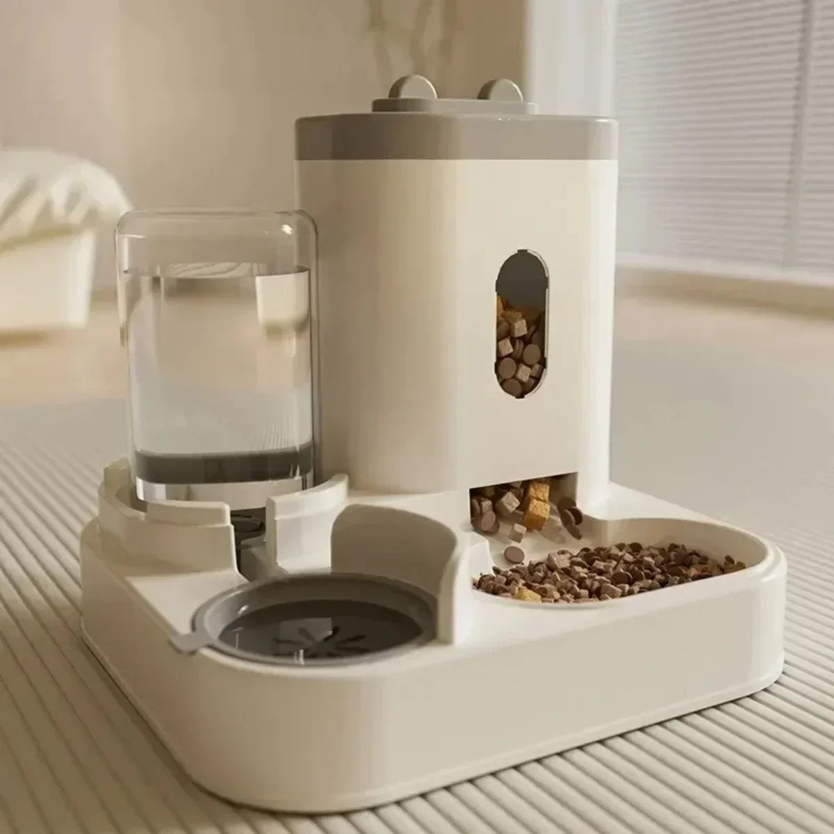 Automatic Pet Feeder and Water Fountain – Hassle-Free Feeding Solution for Cats & Dogs - My Fur Baby