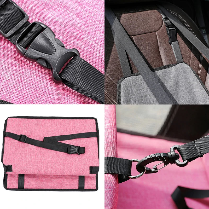 PawPort- Foldable Pet Car Seat Carrier - My Fur Baby
