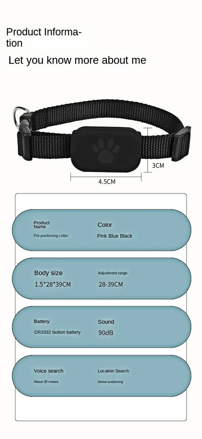 PawPing- Mini Waterproof GPS Pet Tracker Collar - My Fur Baby