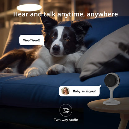 Smart 3MP Indoor WiFi Camera – Dual-Band Home Security for Pet  monitoring - My Fur Baby