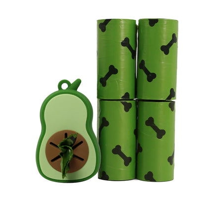 Biodegradable Compostable Dog Poop Bags with Silicone Holder - My Fur Baby