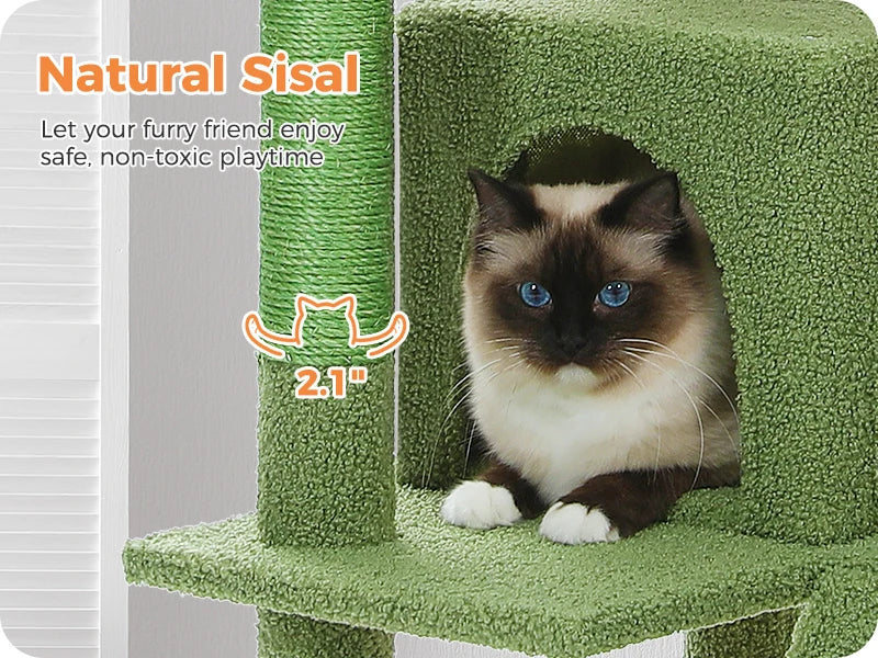 MajesticPaws- XL Cat Tree Tower – Ultimate Lounge for Large Cats - My Fur Baby