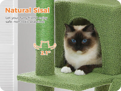 MajesticPaws- XL Cat Tree Tower – Ultimate Lounge for Large Cats - My Fur Baby