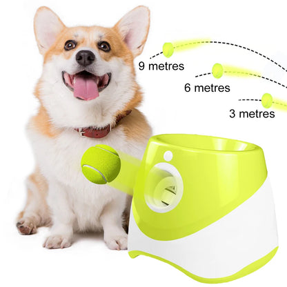 Dog Tennis Launcher – Automatic Ball Launcher Catapult for Interactive Pet Play - My Fur Baby