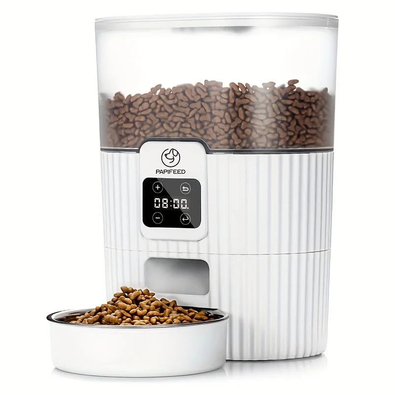 Smart WiFi Automatic Pet Feeder — Precise, Scheduled Feeding for Cats and Dogs - My Fur Baby