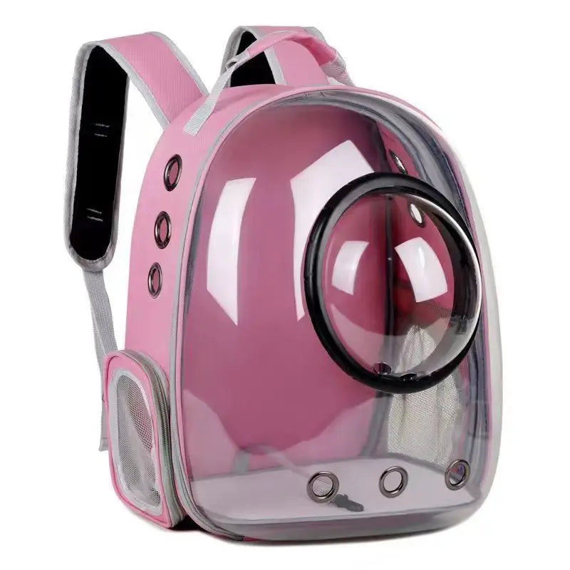 Peek-a-Pet Capsule- Transparent Cat Backpack - My Fur Baby