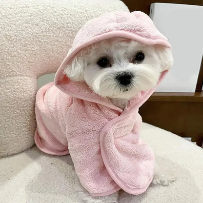 FluffDry - Small Pet Bath Robe - My Fur Baby