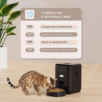 Smart Automatic Pet Feeder – Timed & Quantitative Feeding for Cats and Dogs - My Fur Baby
