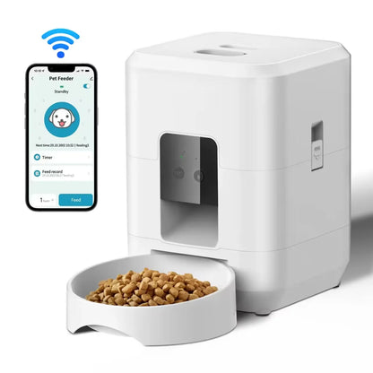 Smart Automatic Pet Feeder – Timed & Quantitative Feeding for Cats and Dogs - My Fur Baby