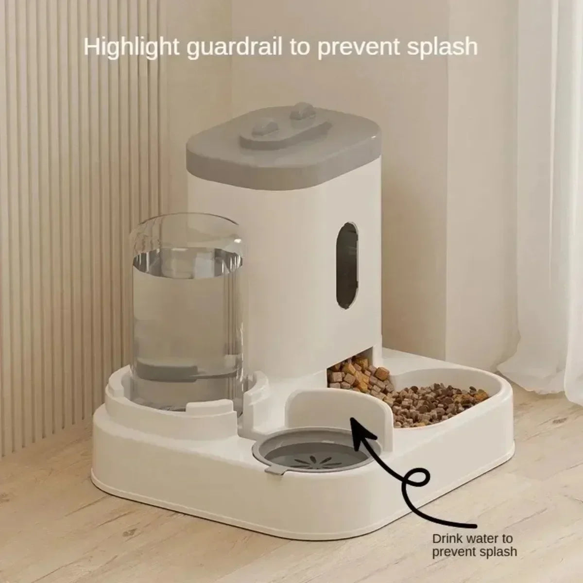 Automatic Pet Feeder and Water Fountain – Hassle-Free Feeding Solution for Cats & Dogs - My Fur Baby