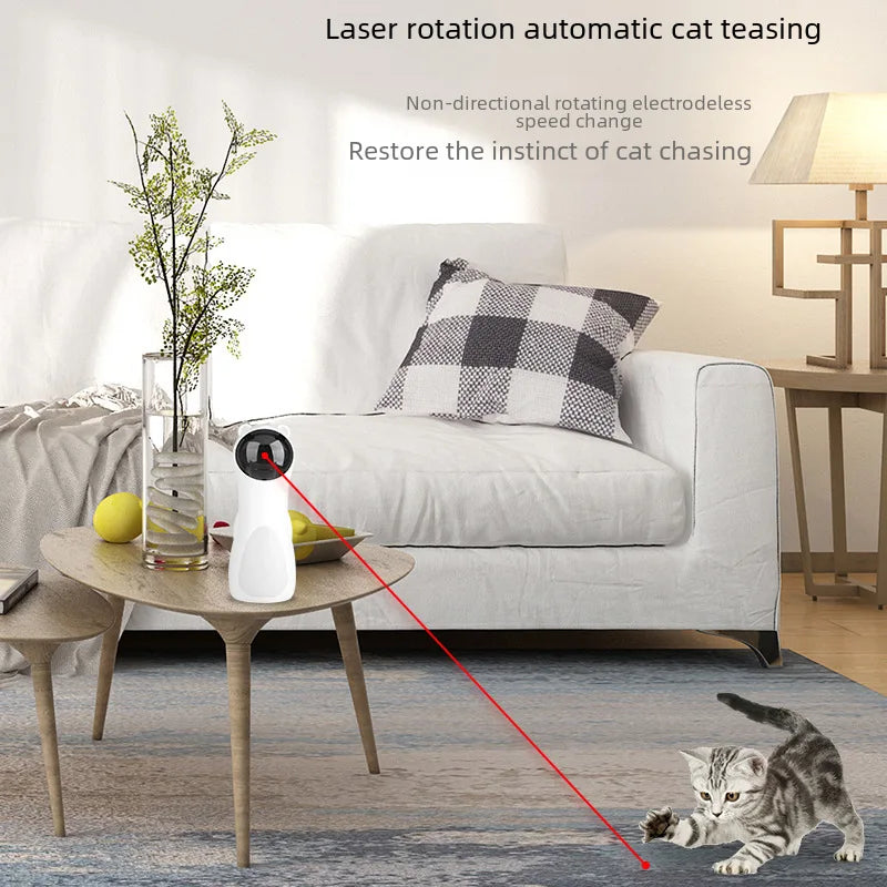 WhiskerChase- Automatic Laser Cat Toy