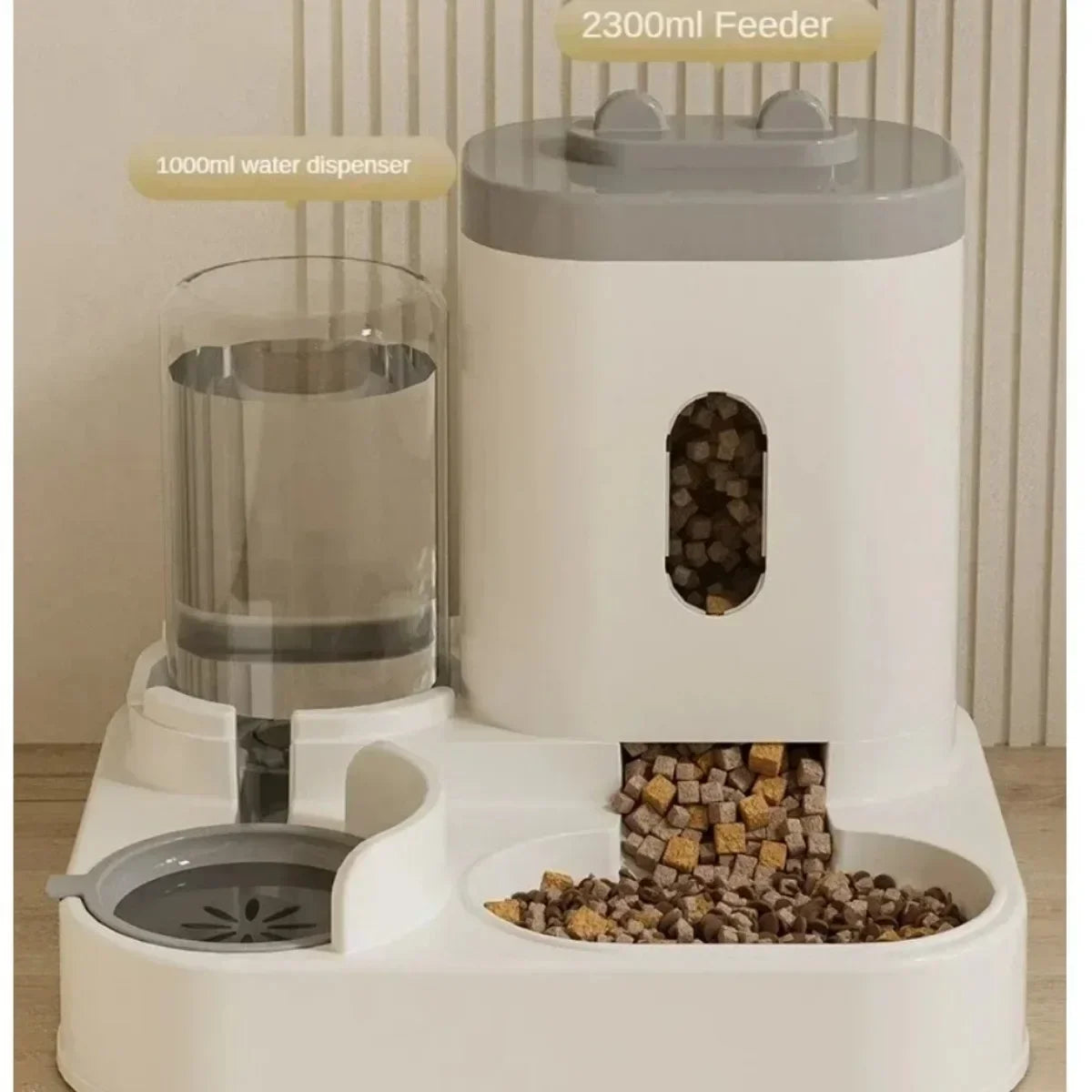 Automatic Pet Feeder and Water Fountain – Hassle-Free Feeding Solution for Cats & Dogs - My Fur Baby
