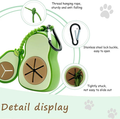 Biodegradable Compostable Dog Poop Bags with Silicone Holder - My Fur Baby