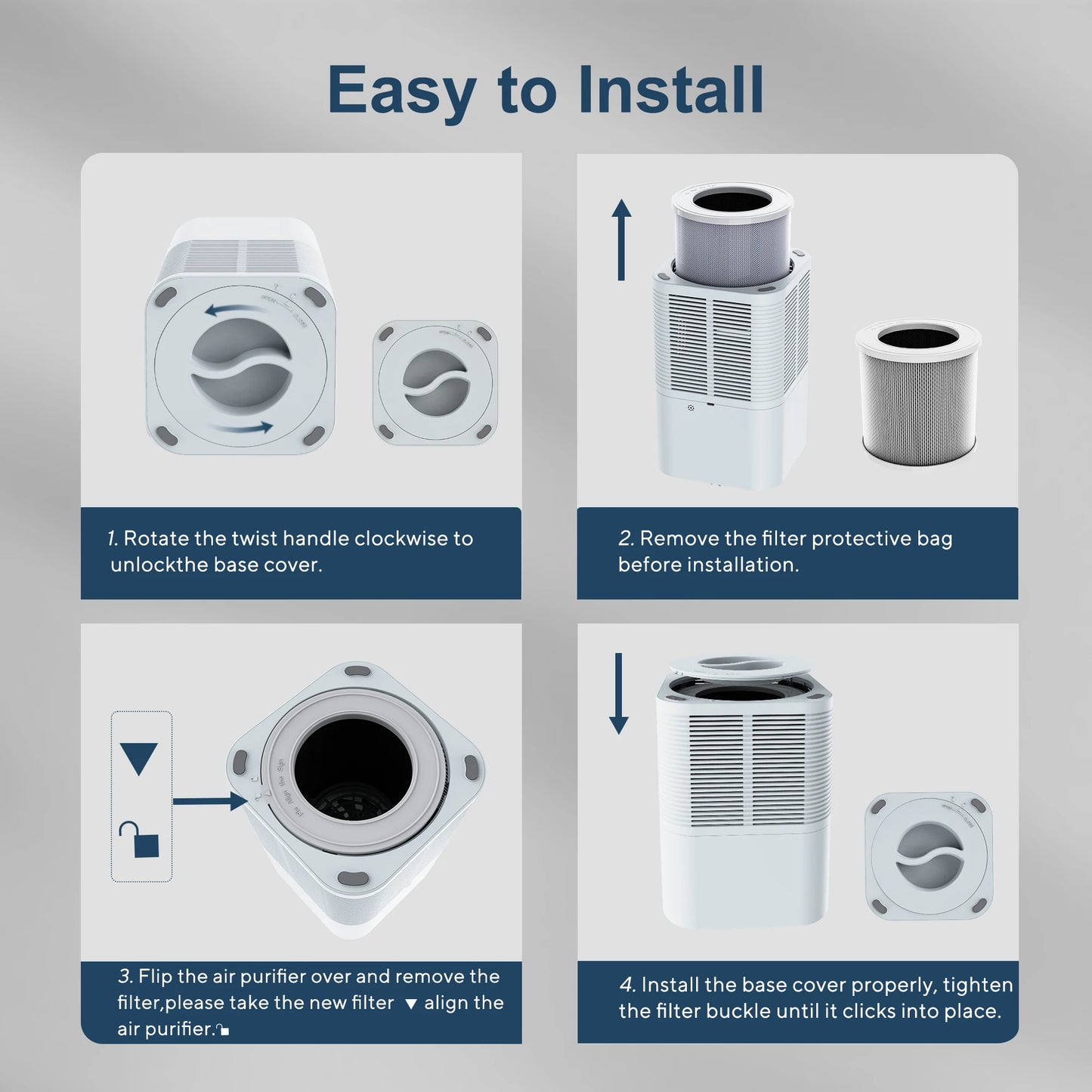 Portable Desktop Air Purifier - My Fur Baby