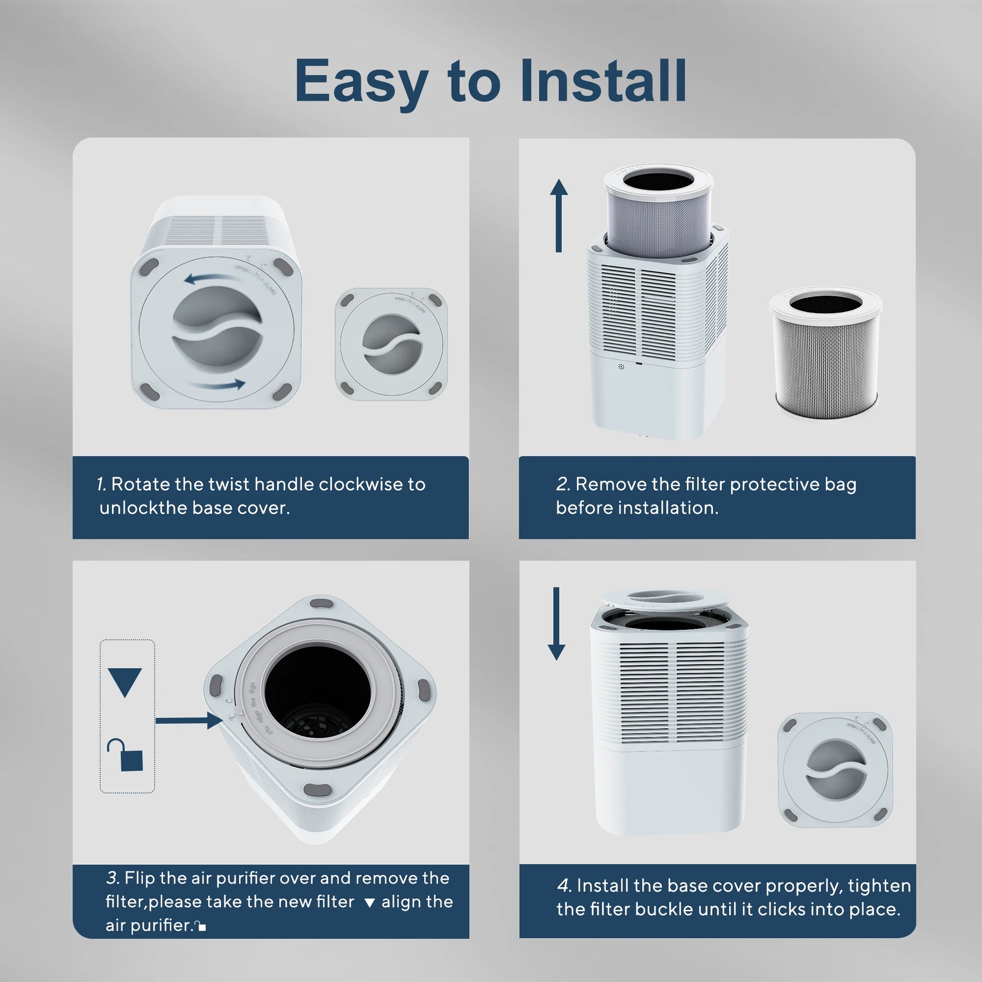 Portable Desktop Air Purifier - My Fur Baby