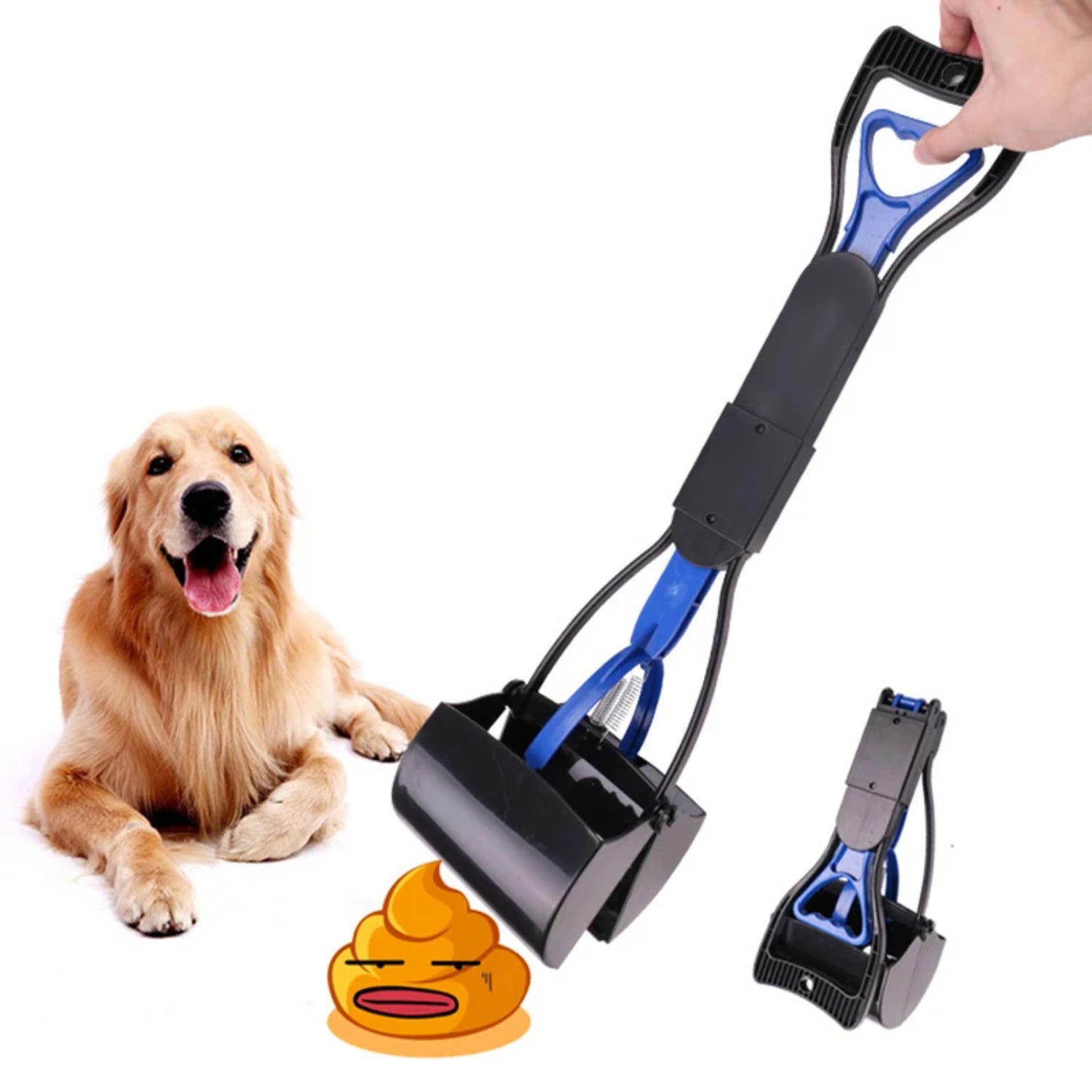 CleanPaw -Pet Pooper Scooper with Handle - My Fur Baby